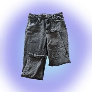 dynamite claudia dark grey wash jeans